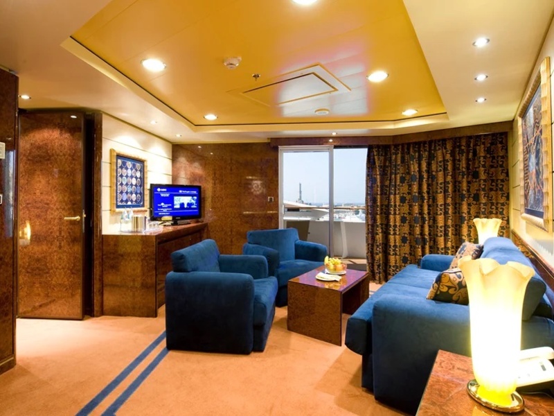 MSC Yacht Club Executive and Family Suite with Balcony